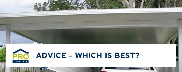 Carport and Patio Roofing Brisbane Advice