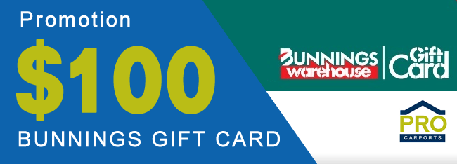 $100 Bunnings Gift Voucher